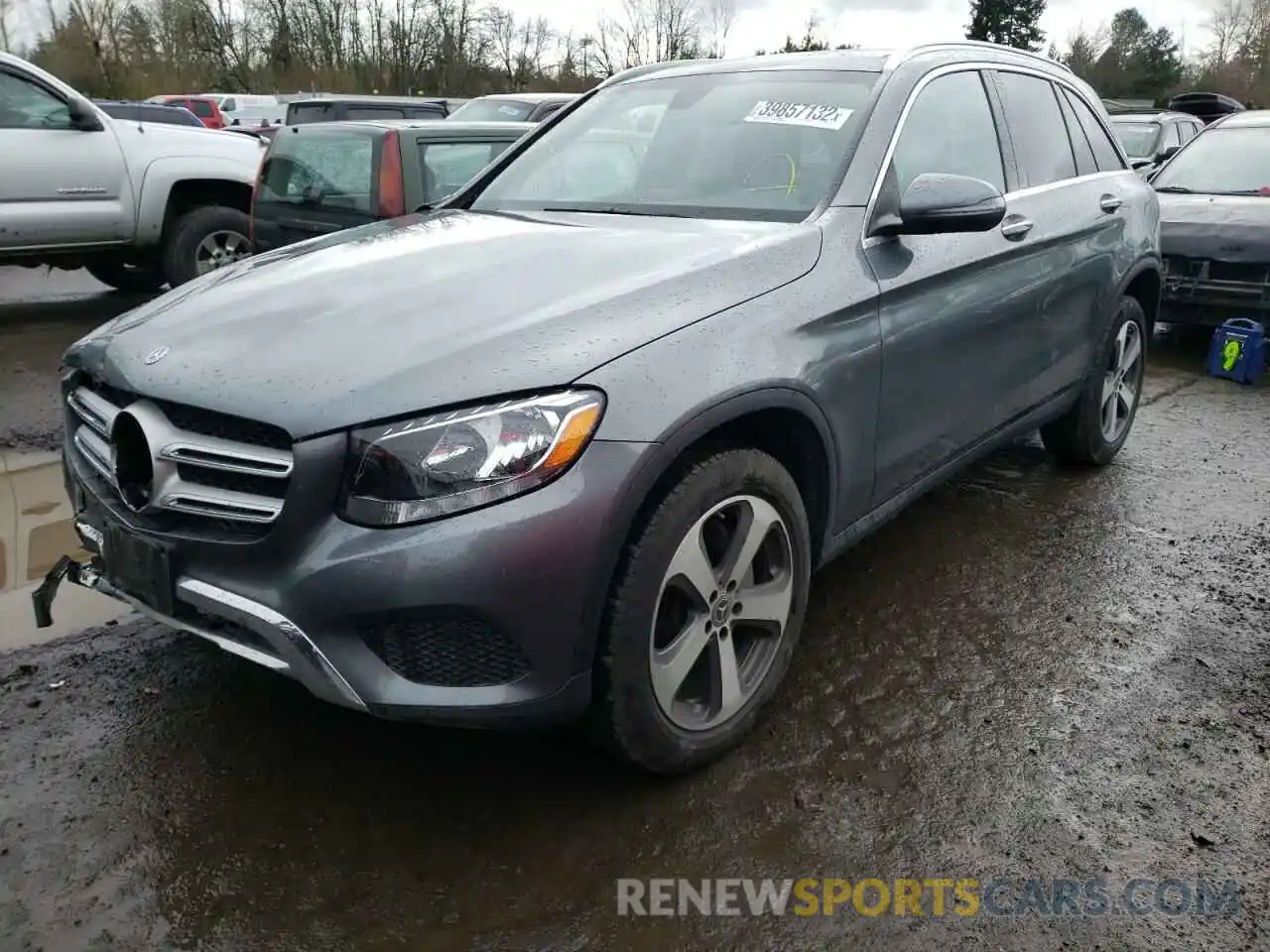 2 Photograph of a damaged car WDC0G4KB0KV132791 MERCEDES-BENZ GLC-CLASS 2019