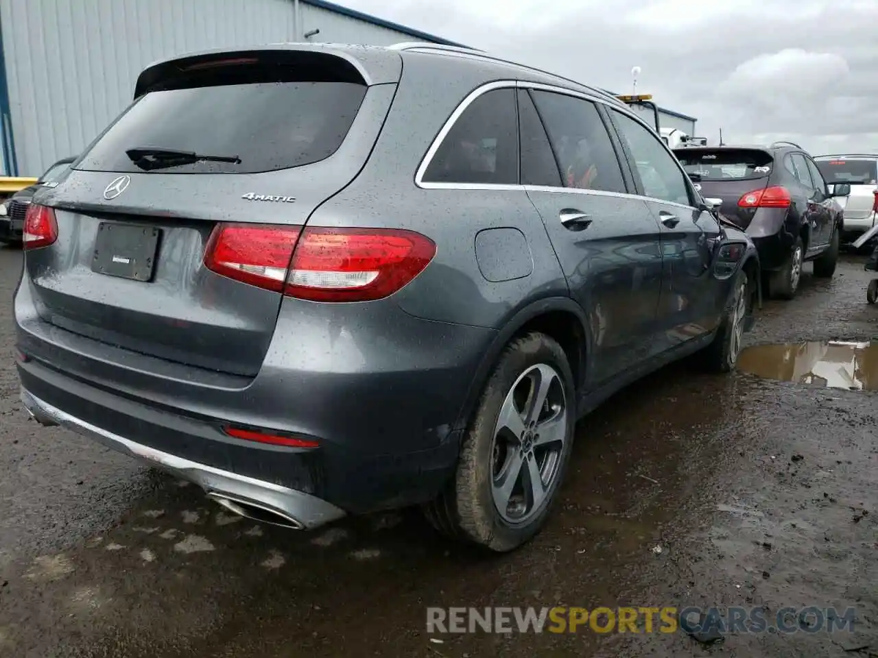 4 Фотография поврежденного автомобиля WDC0G4KB0KV132791 MERCEDES-BENZ GLC-CLASS 2019