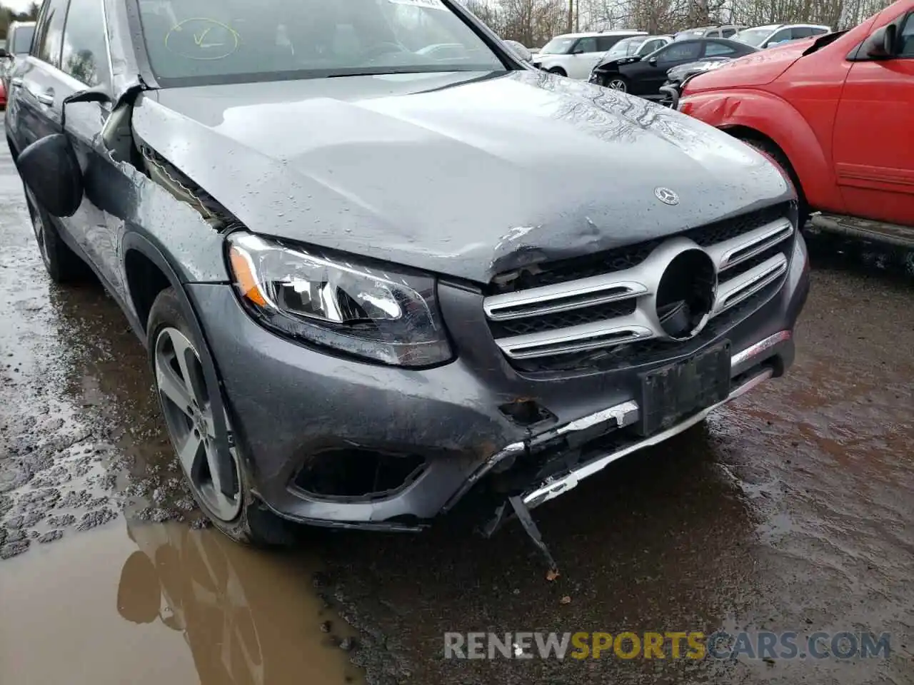 9 Photograph of a damaged car WDC0G4KB0KV132791 MERCEDES-BENZ GLC-CLASS 2019