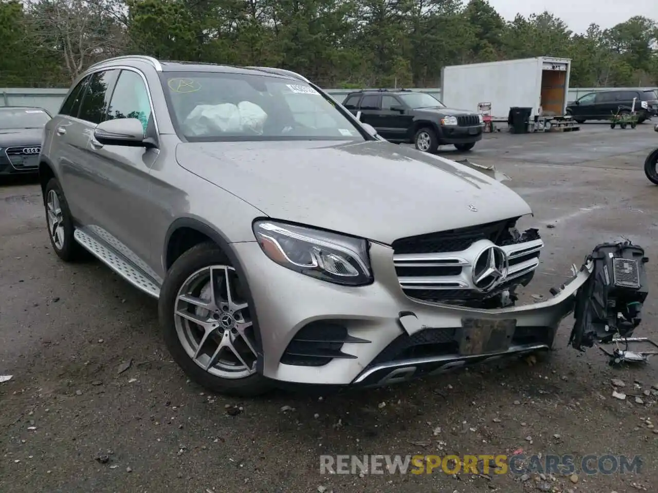 1 Photograph of a damaged car WDC0G4KB0KV171963 MERCEDES-BENZ GLC-CLASS 2019