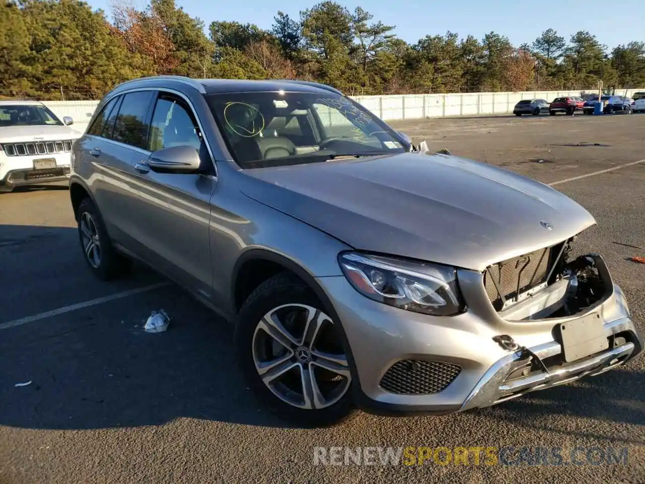 1 Photograph of a damaged car WDC0G4KB0KV183837 MERCEDES-BENZ GLC-CLASS 2019