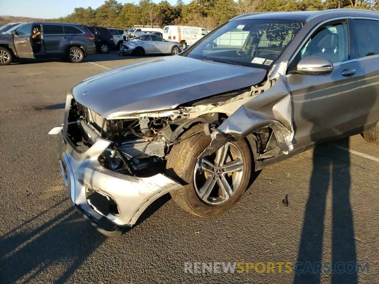 9 Photograph of a damaged car WDC0G4KB0KV183837 MERCEDES-BENZ GLC-CLASS 2019