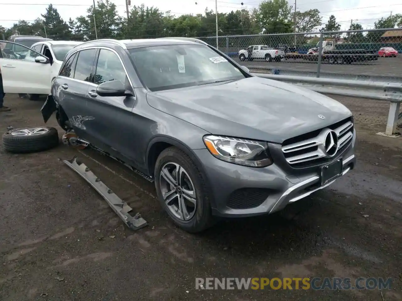 1 Photograph of a damaged car WDC0G4KB0KV188536 MERCEDES-BENZ GLC-CLASS 2019