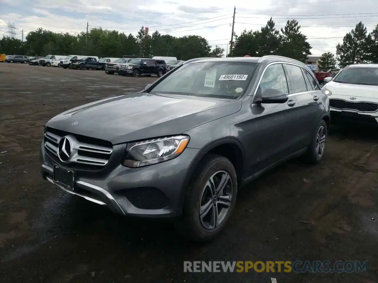 2 Photograph of a damaged car WDC0G4KB0KV188536 MERCEDES-BENZ GLC-CLASS 2019