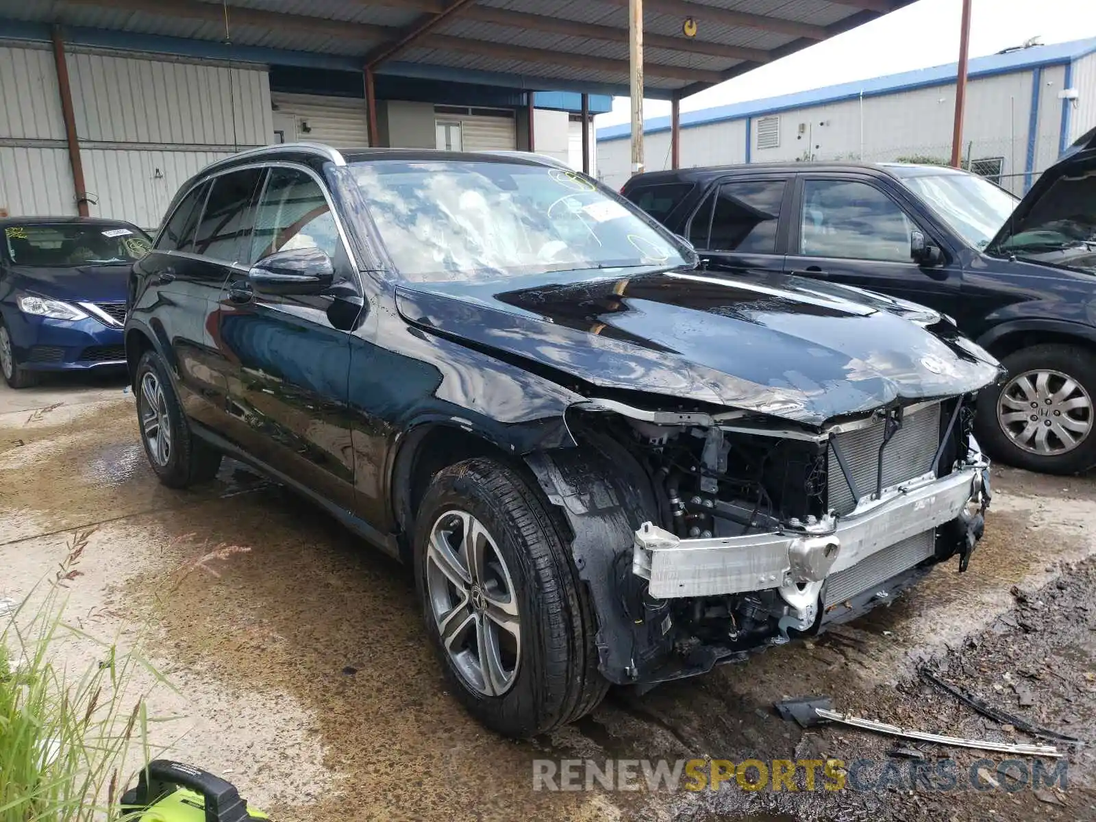 1 Photograph of a damaged car WDC0G4KB0KV189671 MERCEDES-BENZ GLC-CLASS 2019