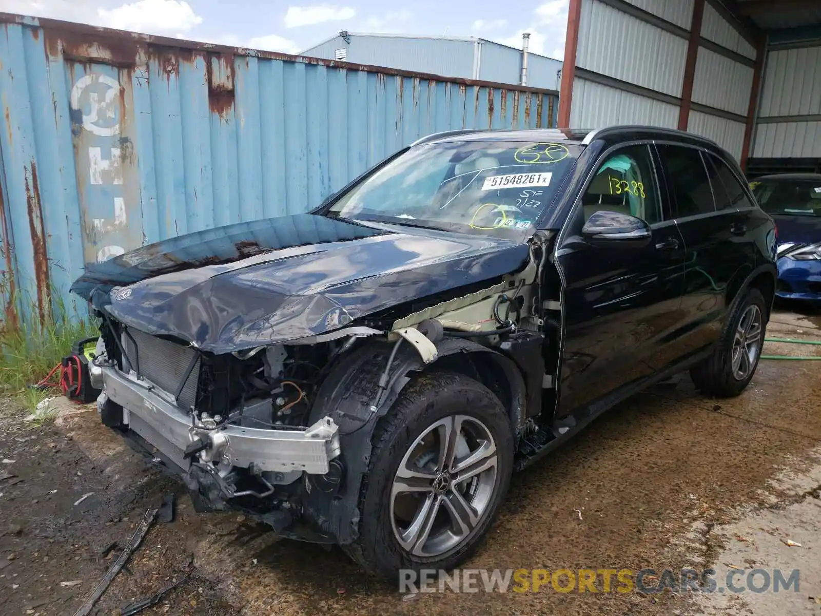 2 Photograph of a damaged car WDC0G4KB0KV189671 MERCEDES-BENZ GLC-CLASS 2019