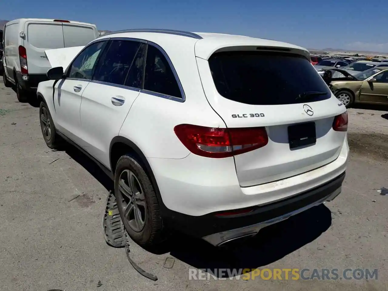 3 Photograph of a damaged car WDC0G4KB0KV191839 MERCEDES-BENZ GLC-CLASS 2019