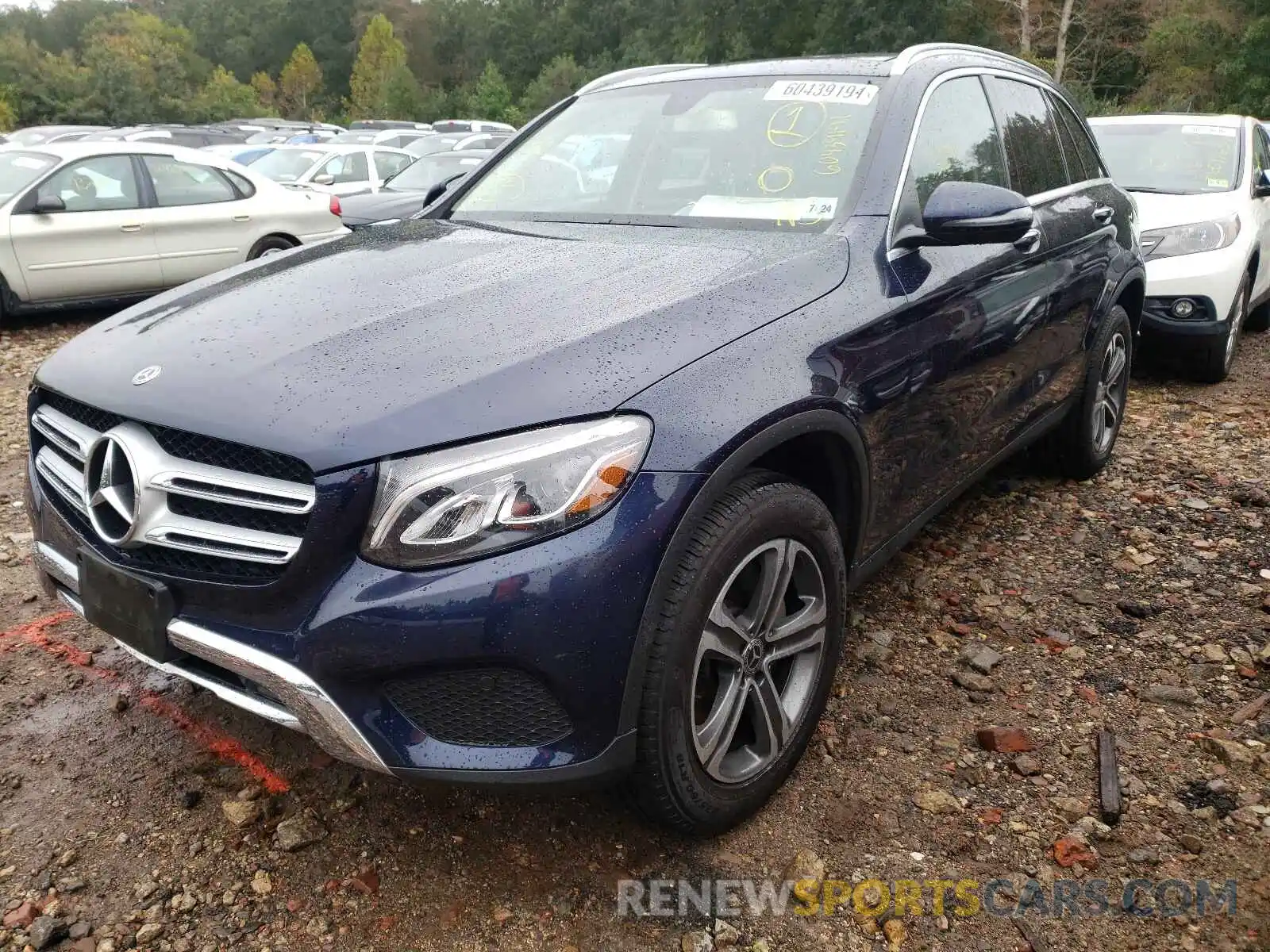 2 Photograph of a damaged car WDC0G4KB0KV196135 MERCEDES-BENZ GLC-CLASS 2019