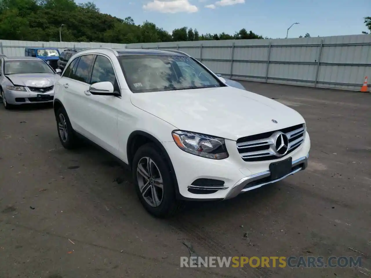 1 Photograph of a damaged car WDC0G4KB1KF605026 MERCEDES-BENZ GLC-CLASS 2019