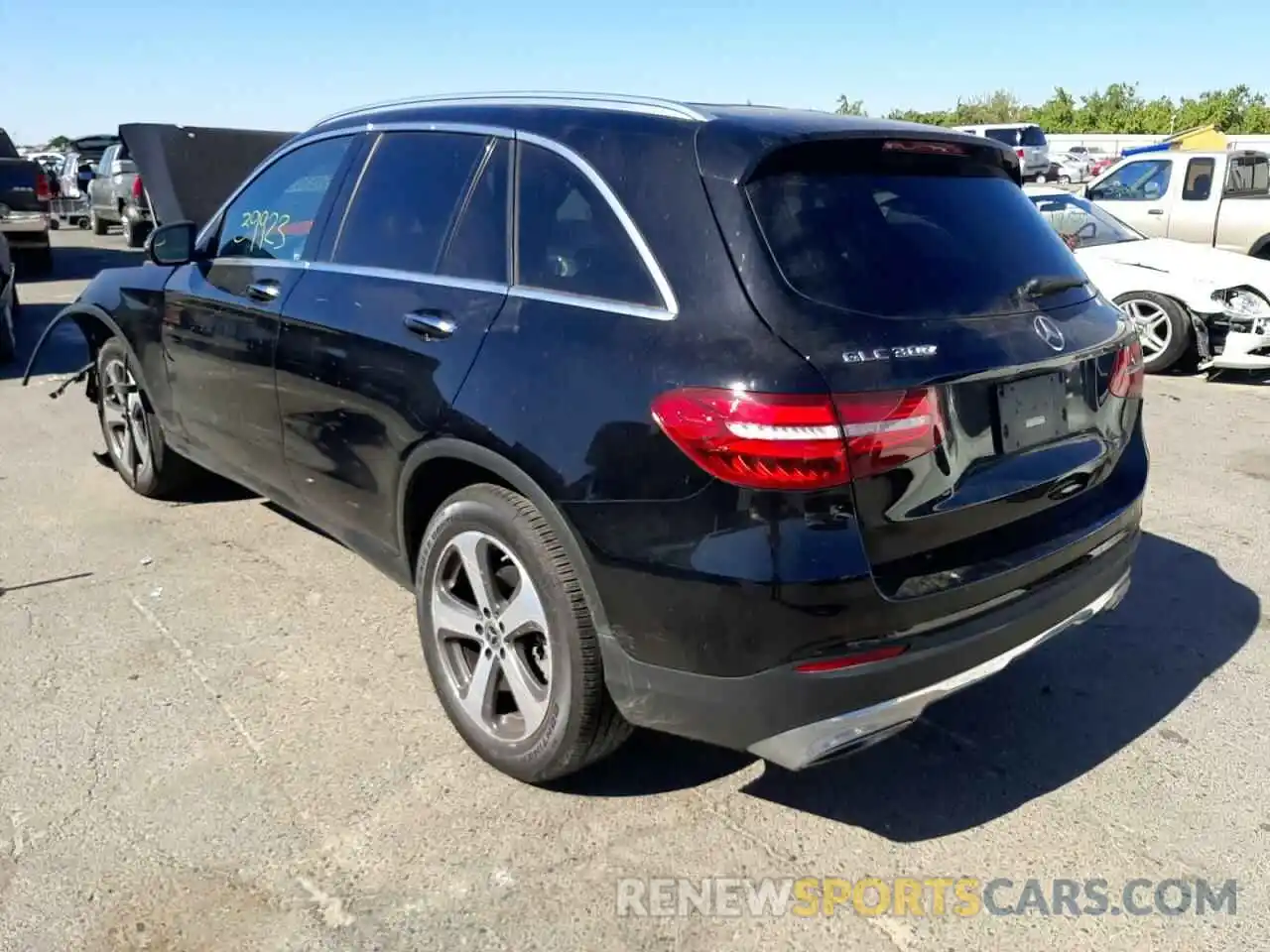 3 Photograph of a damaged car WDC0G4KB1KF616916 MERCEDES-BENZ GLC-CLASS 2019