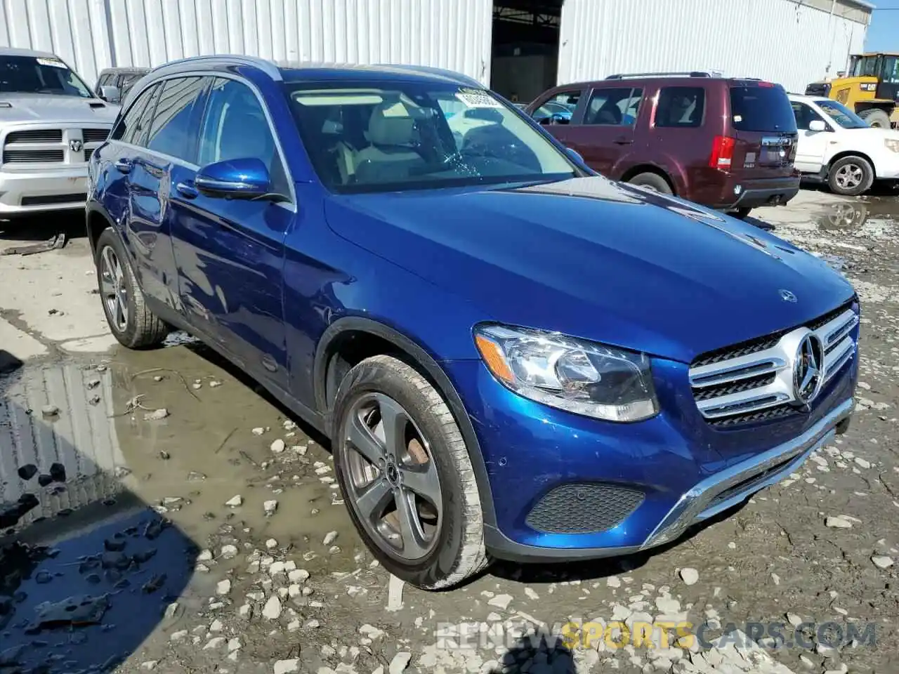 1 Photograph of a damaged car WDC0G4KB1KV120892 MERCEDES-BENZ GLC-CLASS 2019