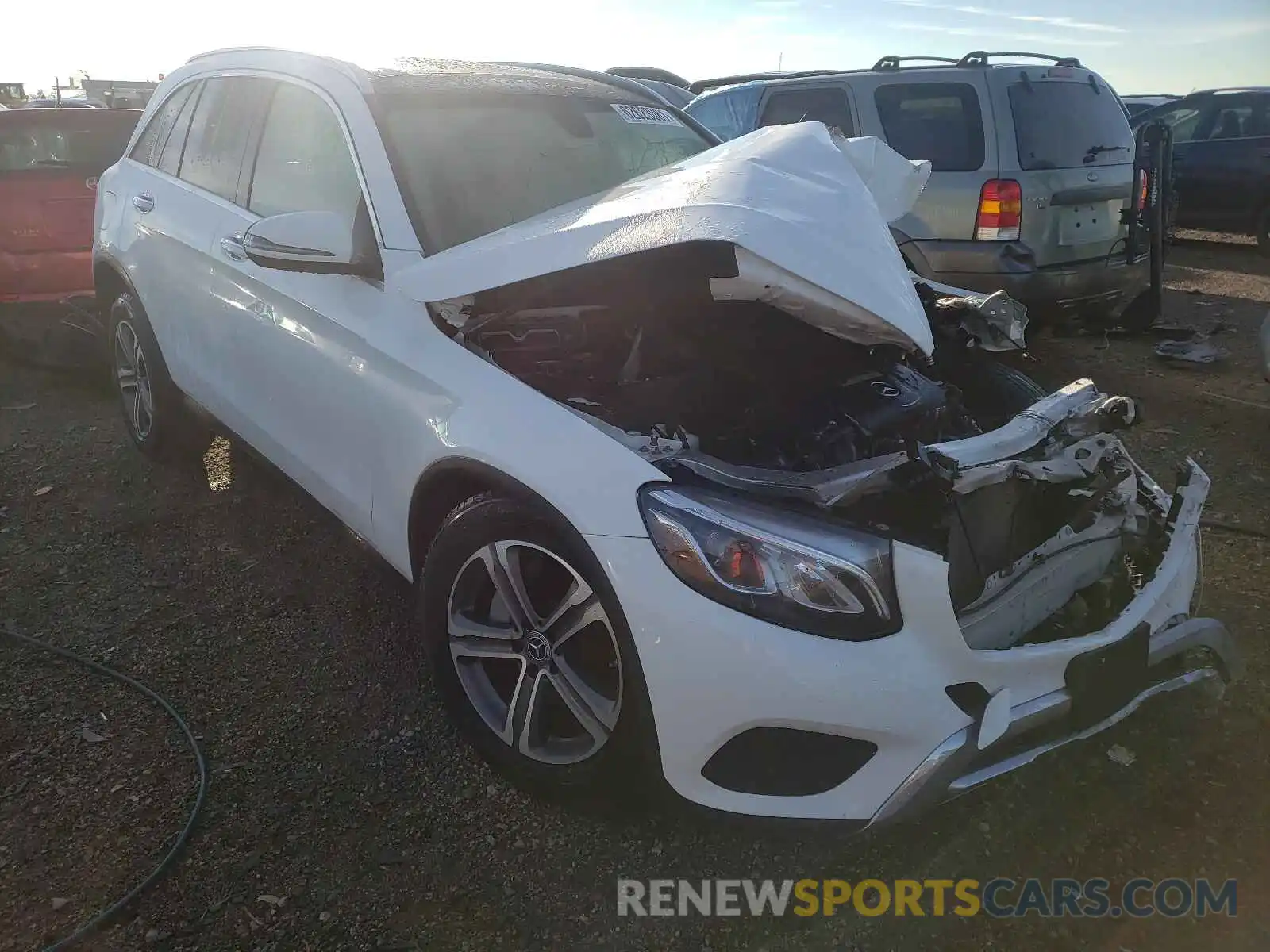 1 Photograph of a damaged car WDC0G4KB1KV138003 MERCEDES-BENZ GLC-CLASS 2019