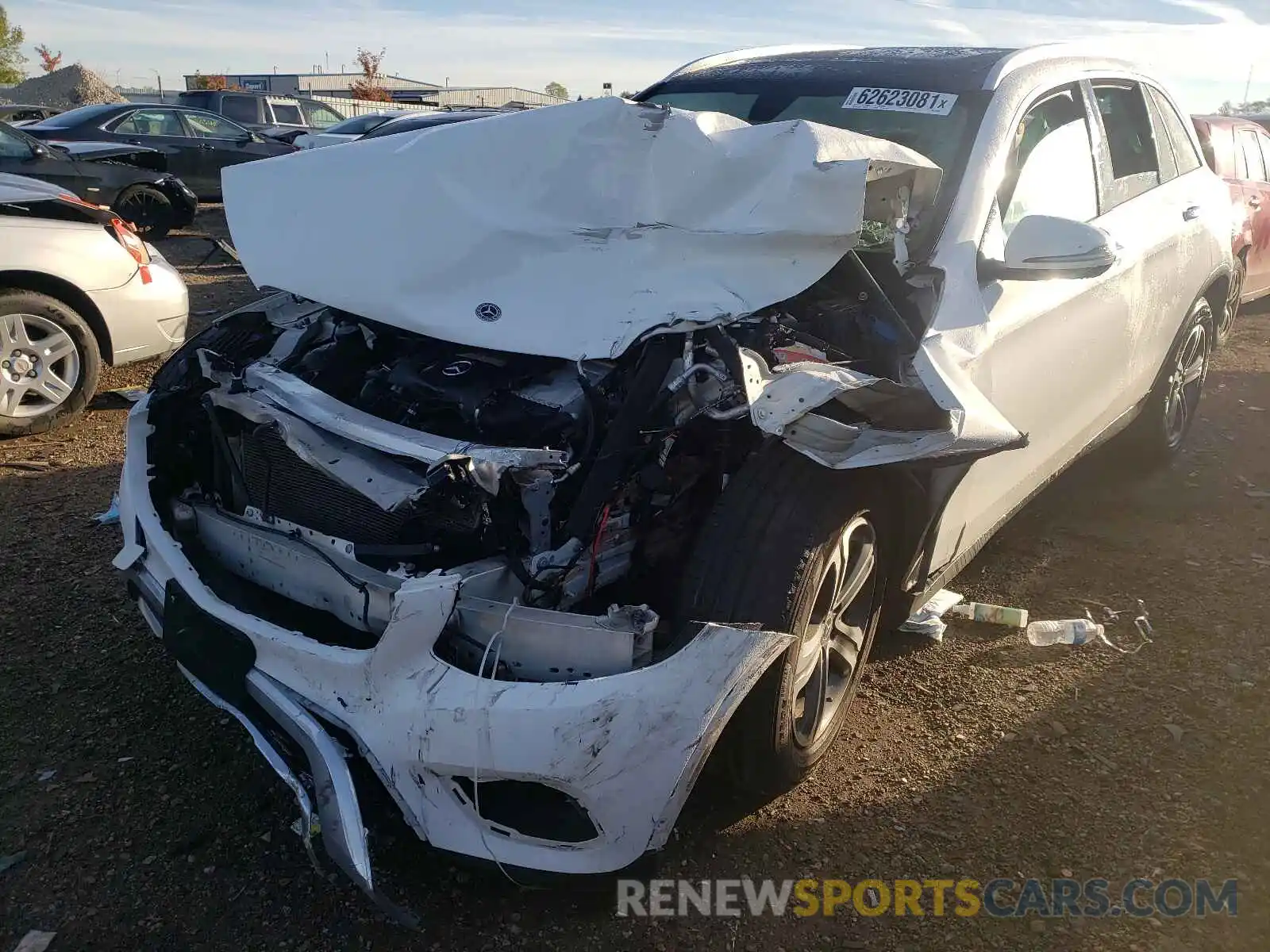 2 Photograph of a damaged car WDC0G4KB1KV138003 MERCEDES-BENZ GLC-CLASS 2019