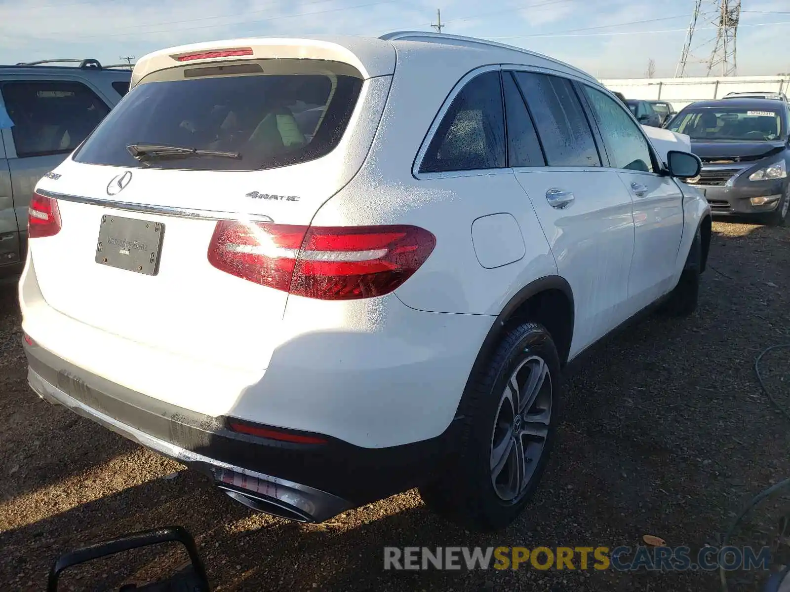 4 Photograph of a damaged car WDC0G4KB1KV138003 MERCEDES-BENZ GLC-CLASS 2019