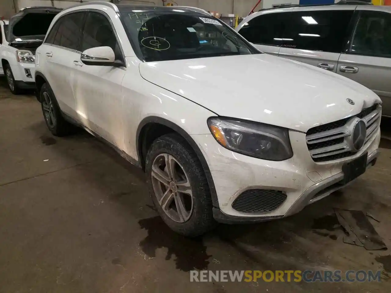 1 Photograph of a damaged car WDC0G4KB1KV140933 MERCEDES-BENZ GLC-CLASS 2019