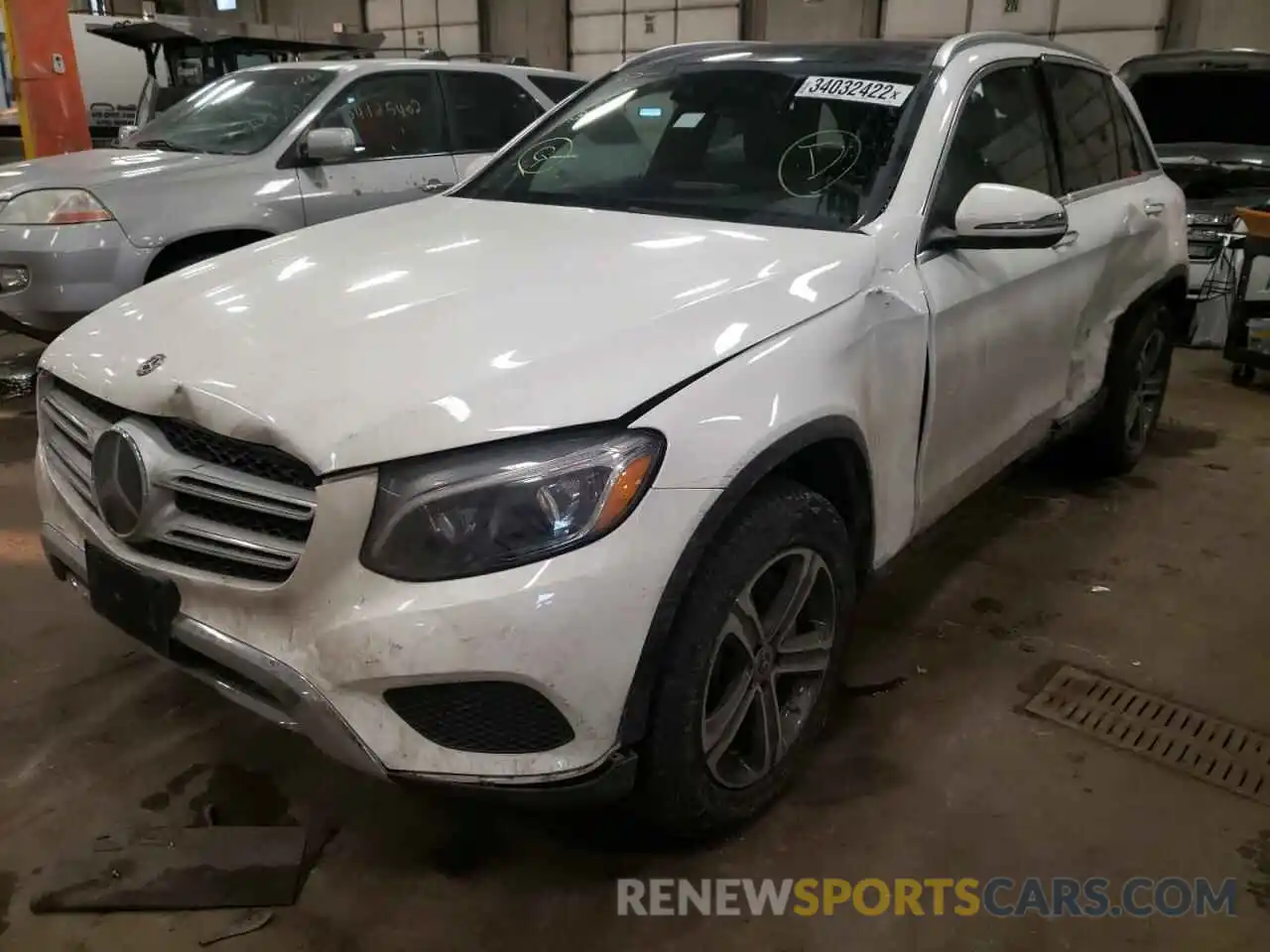 2 Photograph of a damaged car WDC0G4KB1KV140933 MERCEDES-BENZ GLC-CLASS 2019