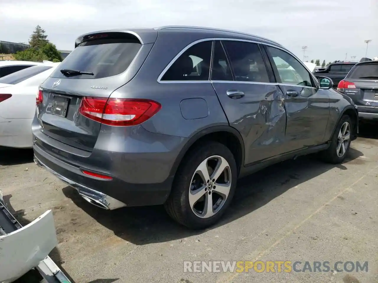 4 Photograph of a damaged car WDC0G4KB1KV193258 MERCEDES-BENZ GLC-CLASS 2019