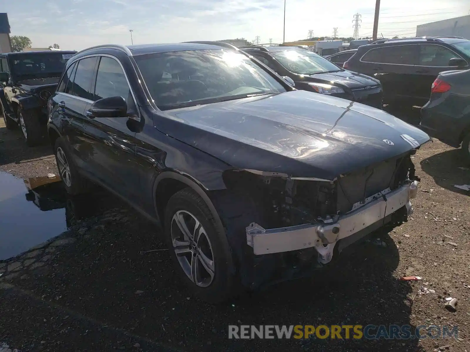 1 Photograph of a damaged car WDC0G4KB1KV197133 MERCEDES-BENZ GLC-CLASS 2019