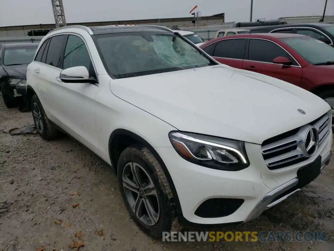 1 Photograph of a damaged car WDC0G4KB2K1005306 MERCEDES-BENZ GLC-CLASS 2019