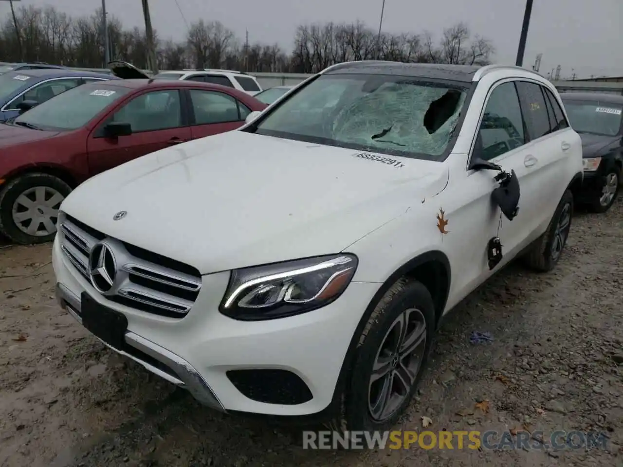 2 Photograph of a damaged car WDC0G4KB2K1005306 MERCEDES-BENZ GLC-CLASS 2019