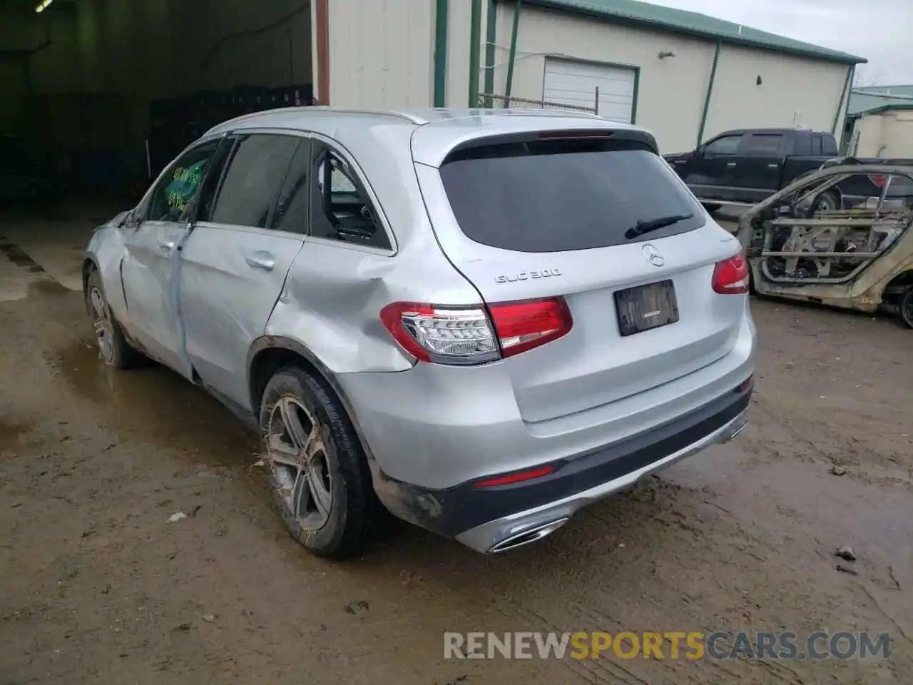 3 Photograph of a damaged car WDC0G4KB2KF577737 MERCEDES-BENZ GLC-CLASS 2019