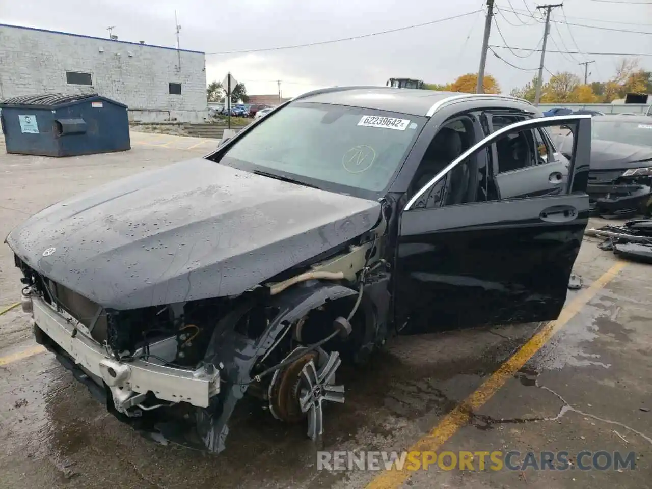 2 Photograph of a damaged car WDC0G4KB2KF583117 MERCEDES-BENZ GLC-CLASS 2019