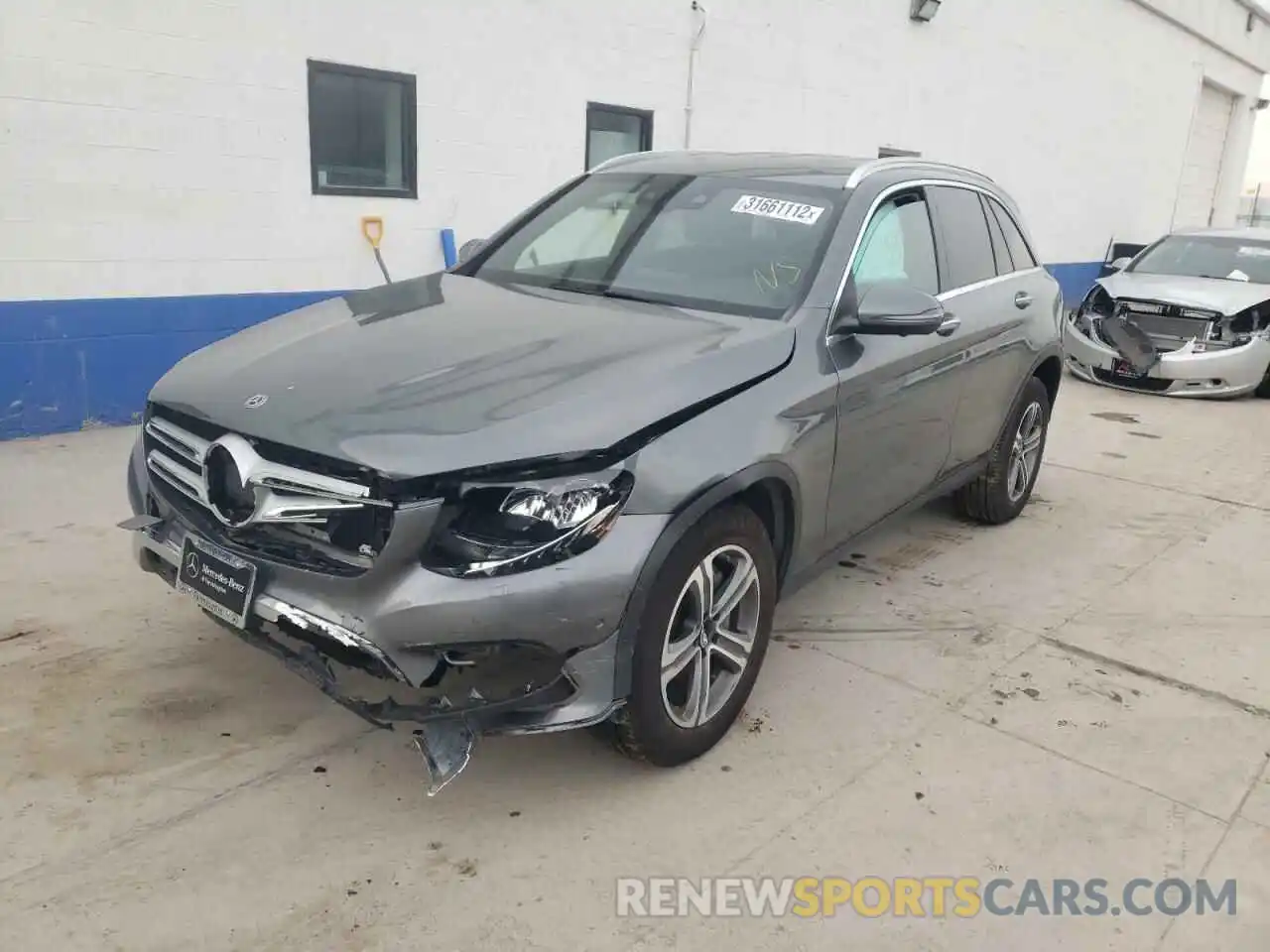 2 Photograph of a damaged car WDC0G4KB2KF590889 MERCEDES-BENZ GLC-CLASS 2019