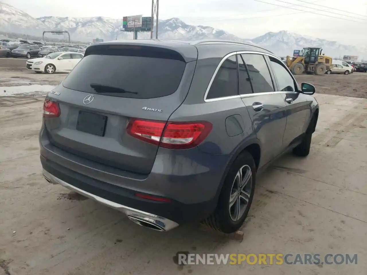 4 Photograph of a damaged car WDC0G4KB2KF590889 MERCEDES-BENZ GLC-CLASS 2019