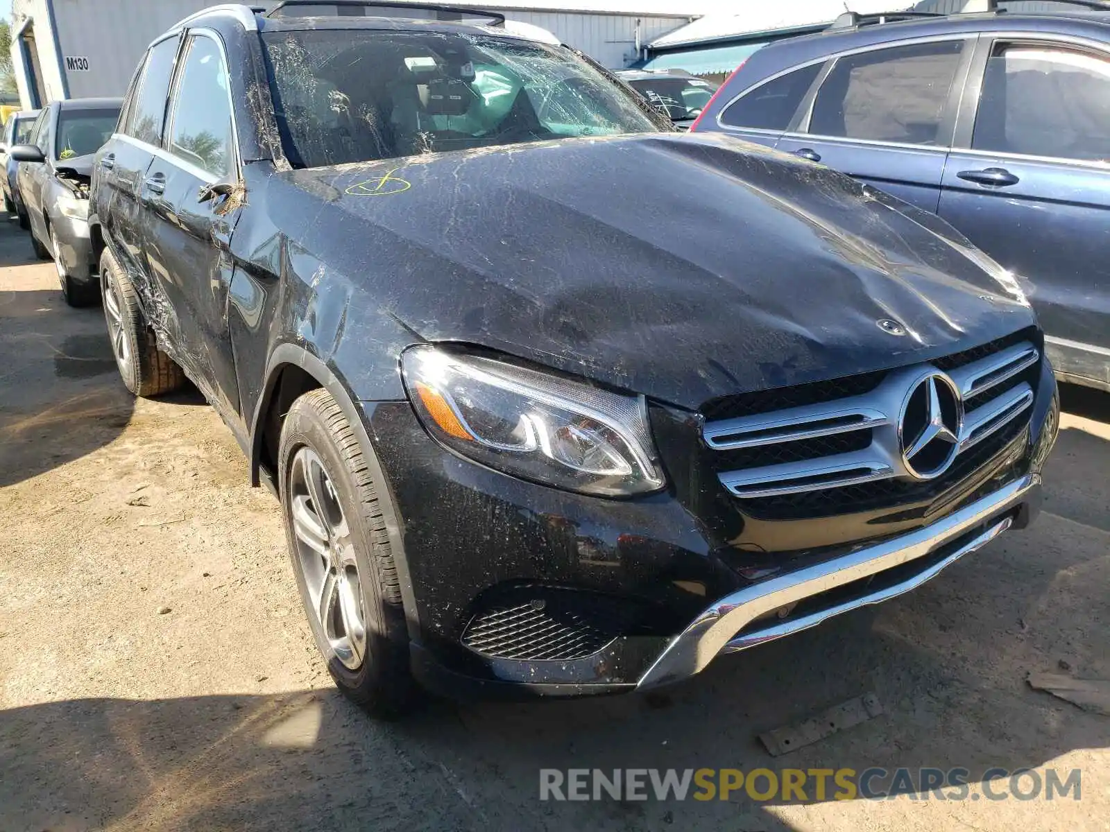 1 Photograph of a damaged car WDC0G4KB2KF637323 MERCEDES-BENZ GLC-CLASS 2019