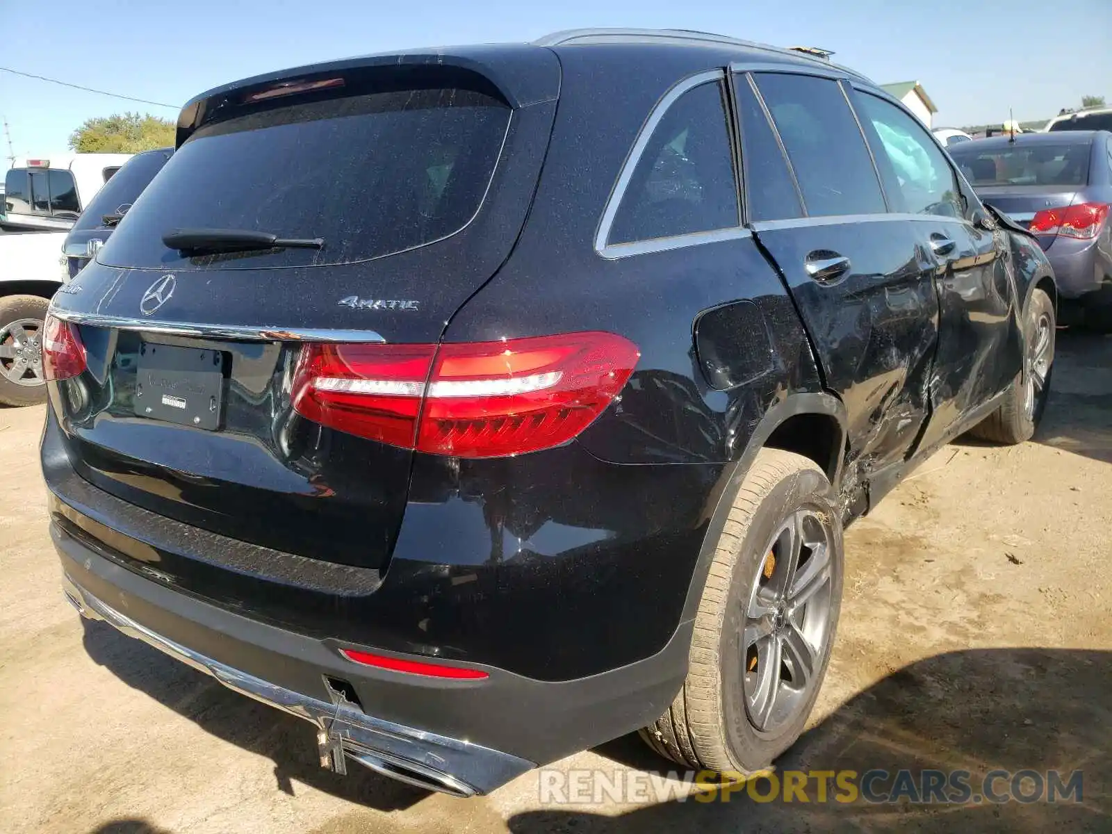 4 Photograph of a damaged car WDC0G4KB2KF637323 MERCEDES-BENZ GLC-CLASS 2019