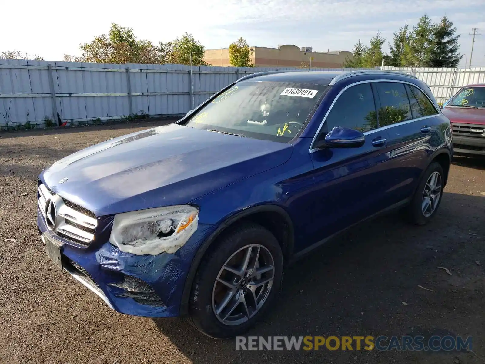 2 Photograph of a damaged car WDC0G4KB2KV140035 MERCEDES-BENZ GLC-CLASS 2019