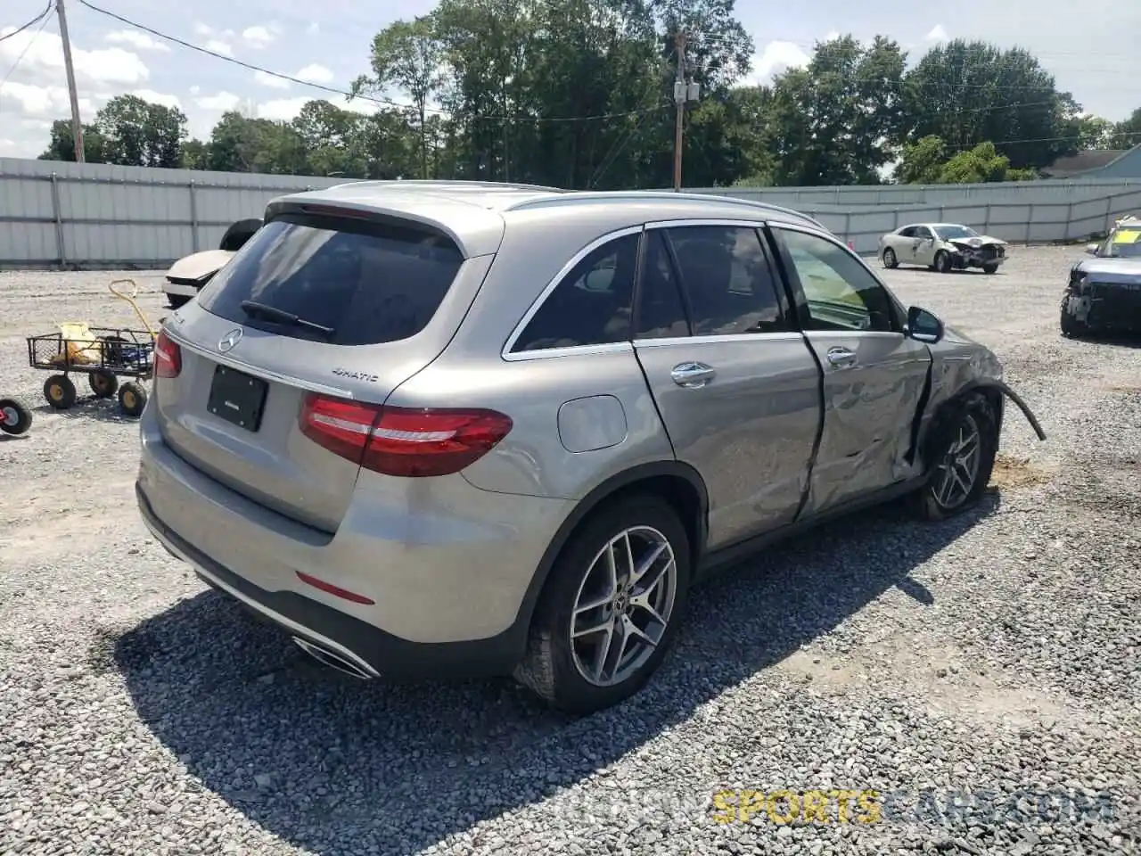 4 Photograph of a damaged car WDC0G4KB2KV145882 MERCEDES-BENZ GLC-CLASS 2019