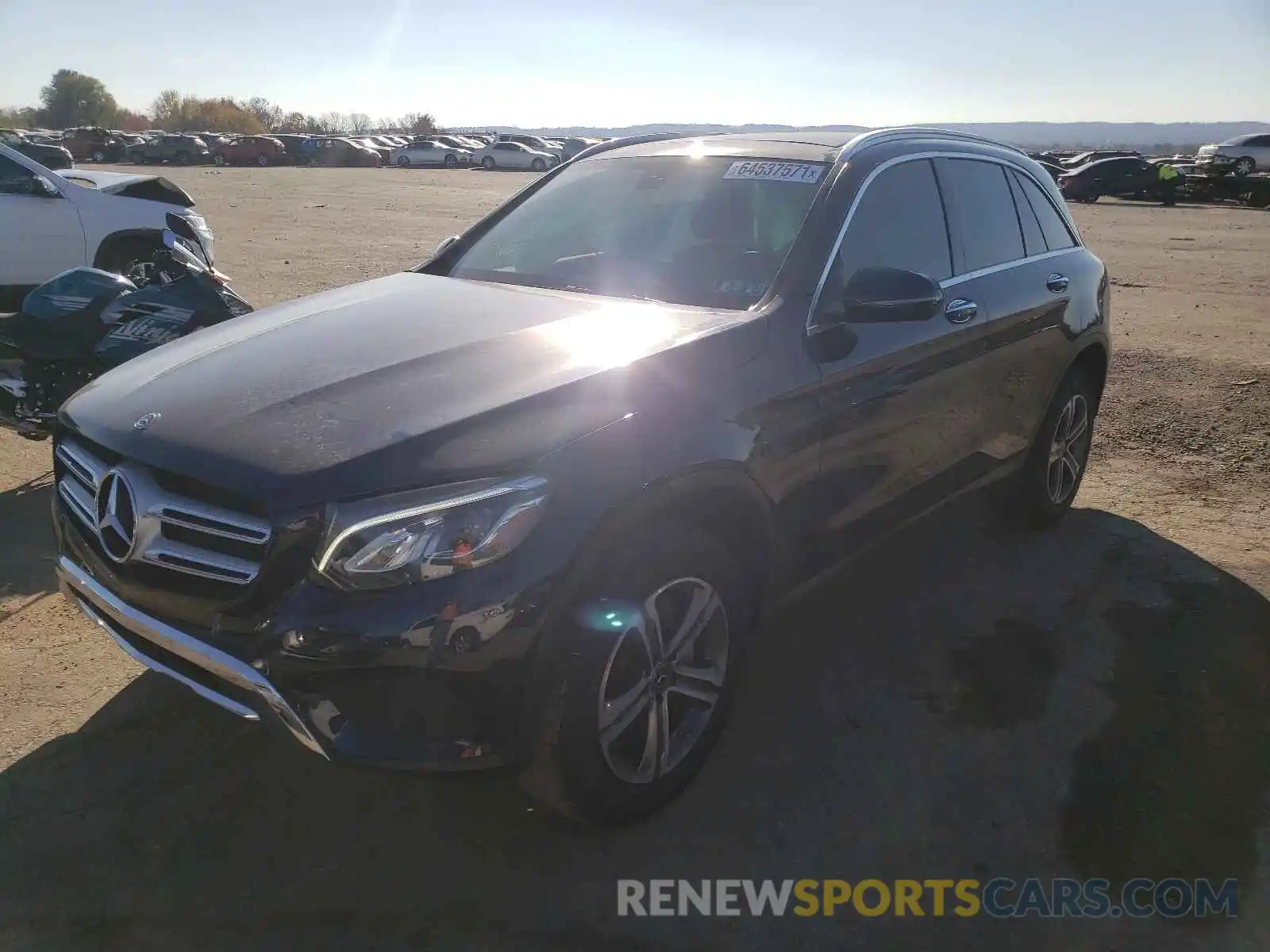 2 Photograph of a damaged car WDC0G4KB2KV163556 MERCEDES-BENZ GLC-CLASS 2019