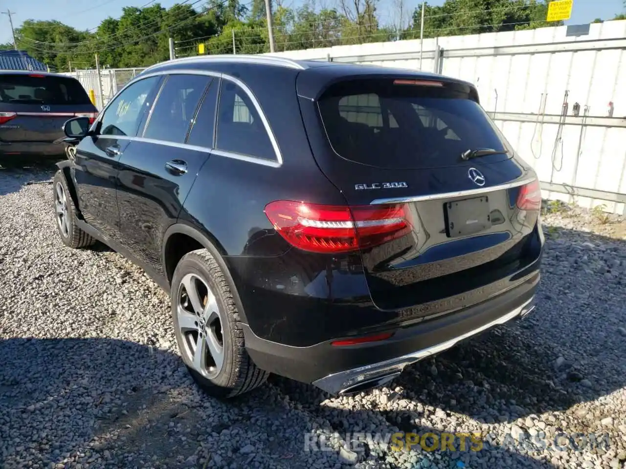 3 Photograph of a damaged car WDC0G4KB2KV163928 MERCEDES-BENZ GLC-CLASS 2019