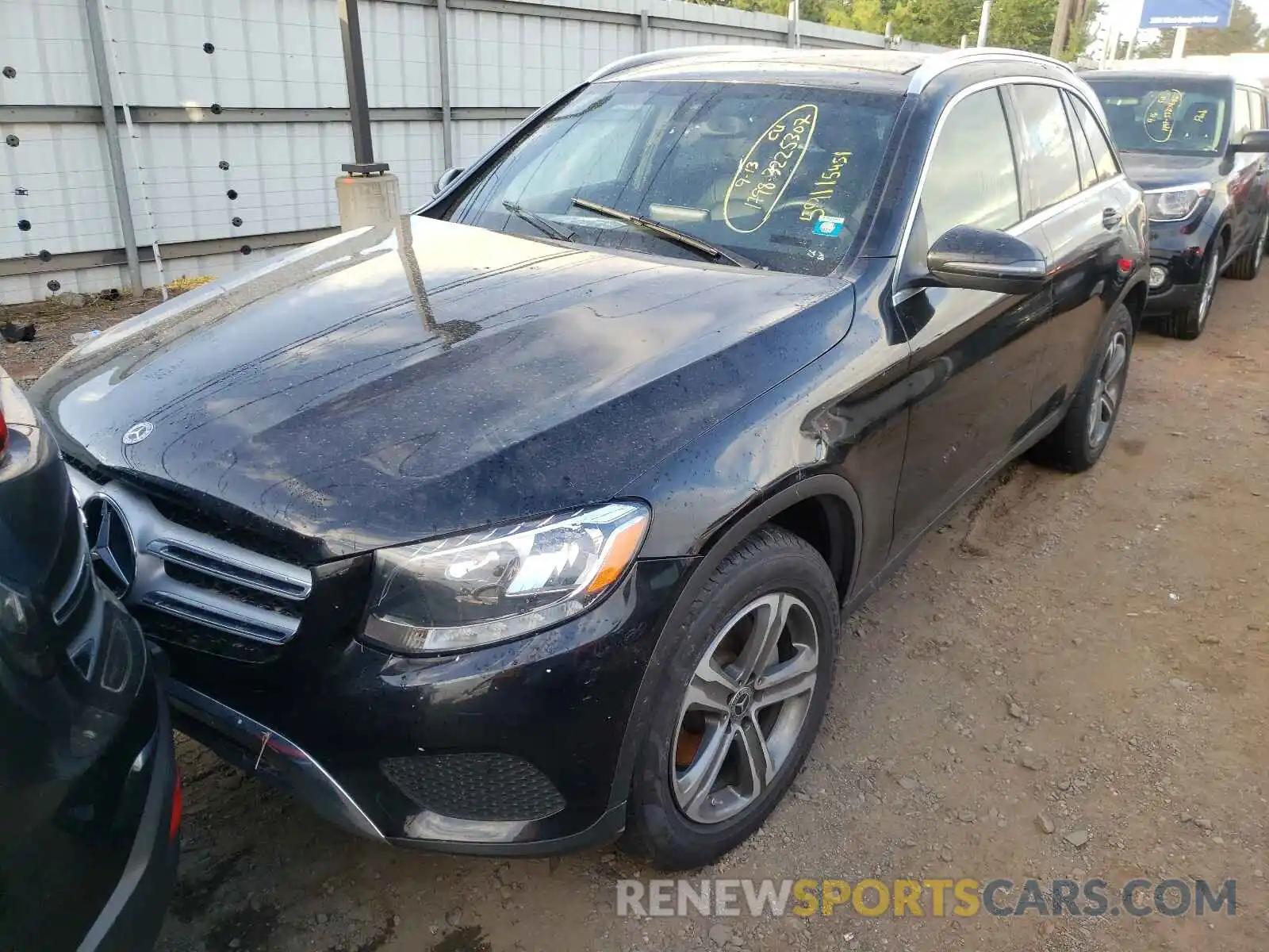 2 Photograph of a damaged car WDC0G4KB2KV169602 MERCEDES-BENZ GLC-CLASS 2019