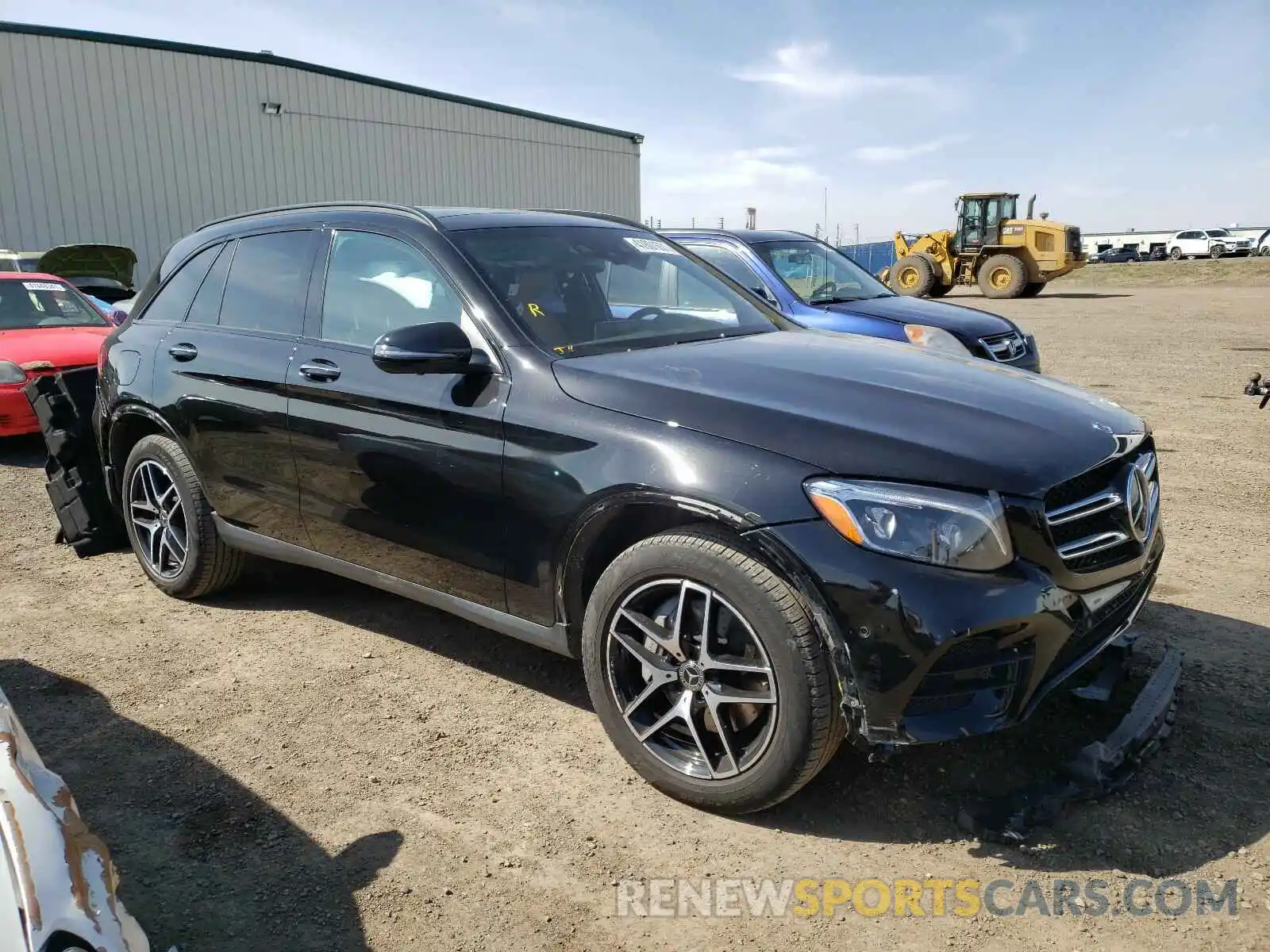 1 Photograph of a damaged car WDC0G4KB2KV177571 MERCEDES-BENZ GLC-CLASS 2019