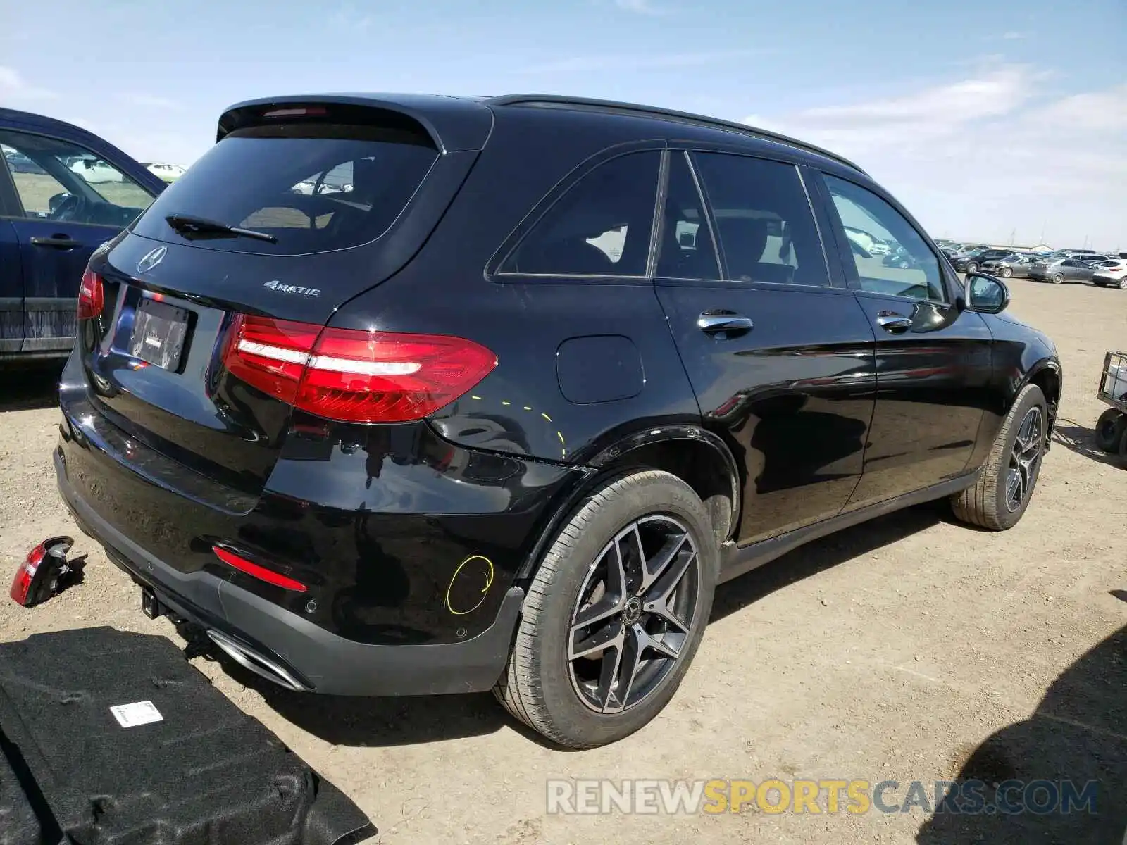 4 Photograph of a damaged car WDC0G4KB2KV177571 MERCEDES-BENZ GLC-CLASS 2019