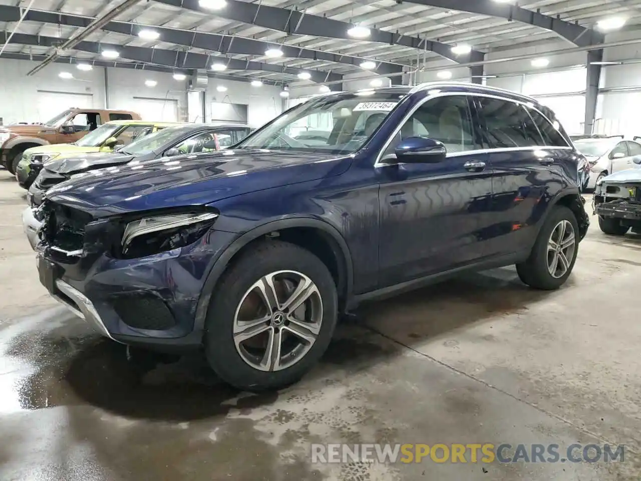 1 Photograph of a damaged car WDC0G4KB2KV184679 MERCEDES-BENZ GLC-CLASS 2019