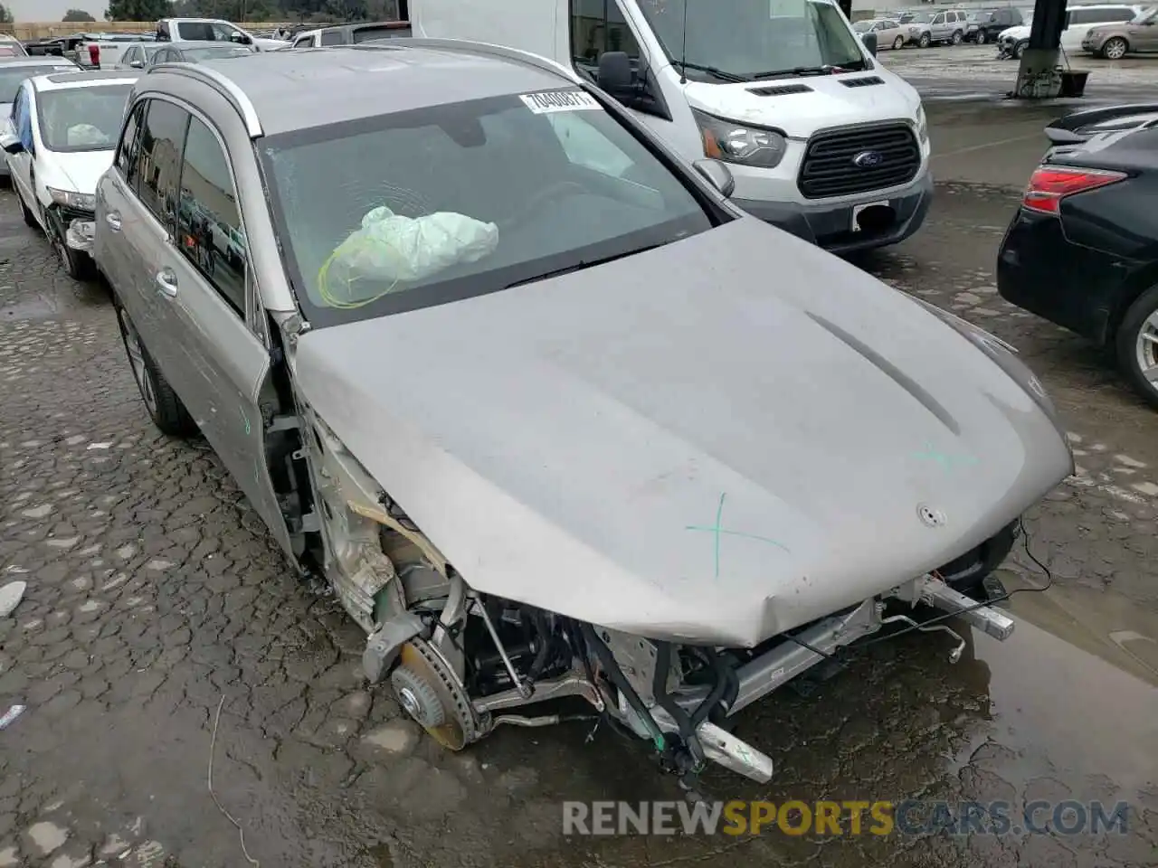 1 Photograph of a damaged car WDC0G4KB2KV195648 MERCEDES-BENZ GLC-CLASS 2019