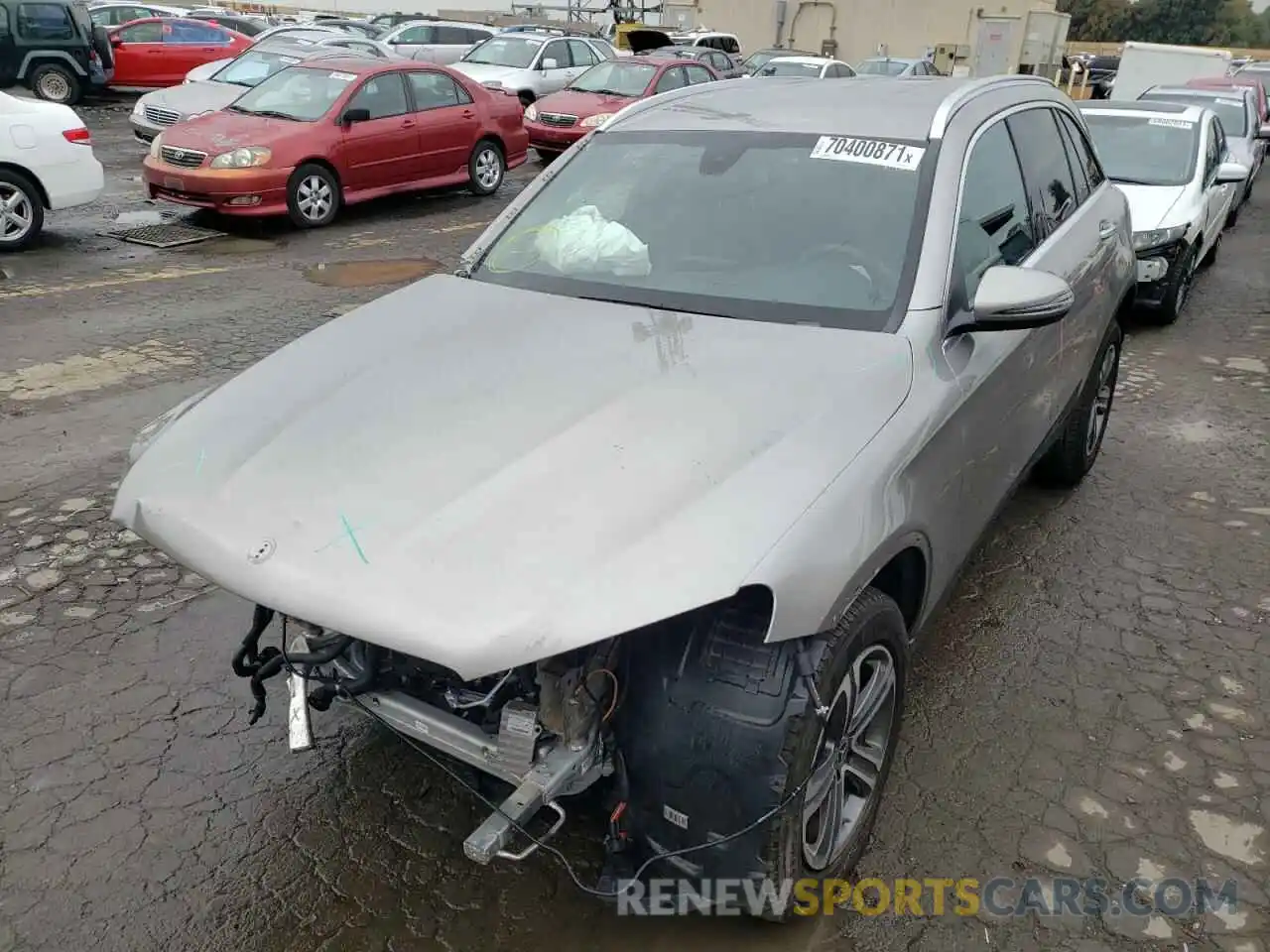 2 Photograph of a damaged car WDC0G4KB2KV195648 MERCEDES-BENZ GLC-CLASS 2019