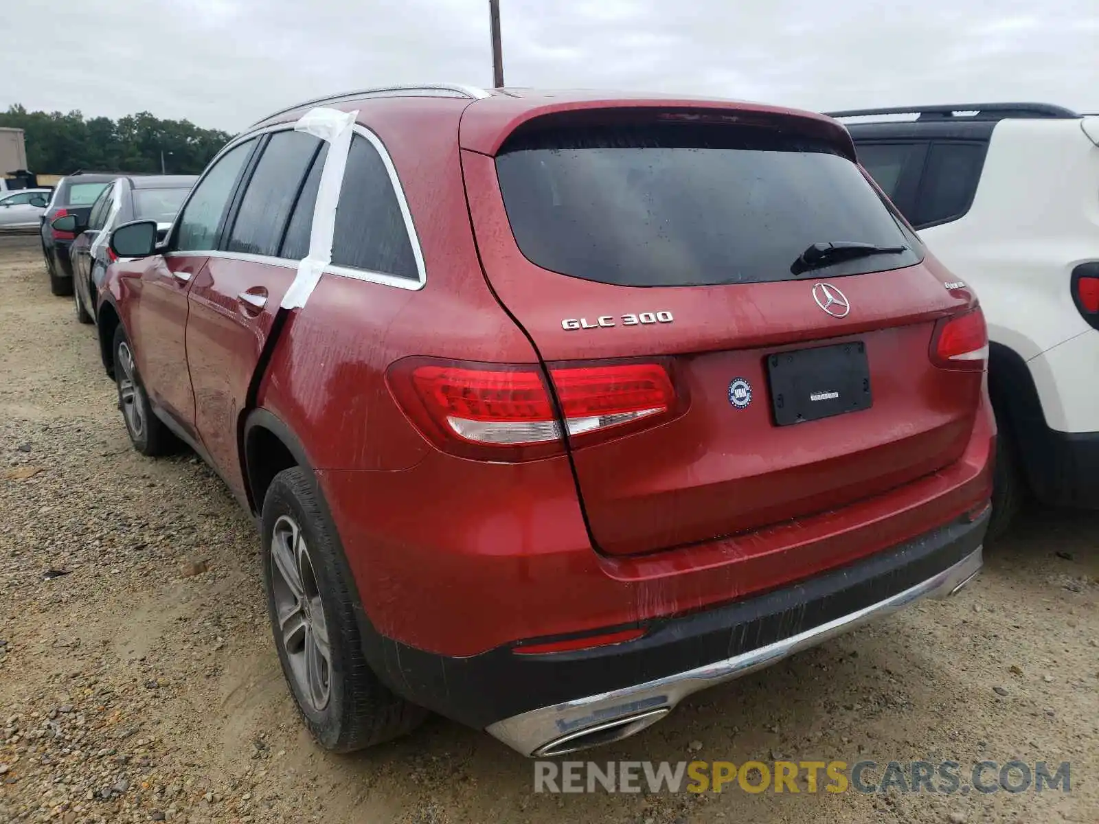 3 Photograph of a damaged car WDC0G4KB3KF500407 MERCEDES-BENZ GLC-CLASS 2019