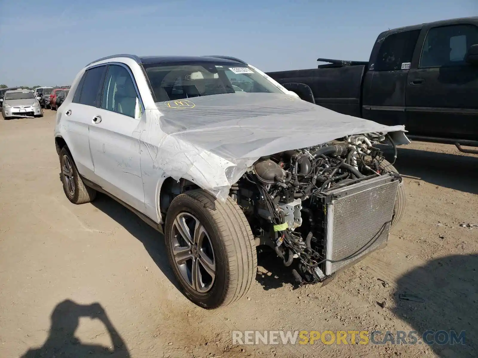 1 Photograph of a damaged car WDC0G4KB3KF594594 MERCEDES-BENZ GLC-CLASS 2019