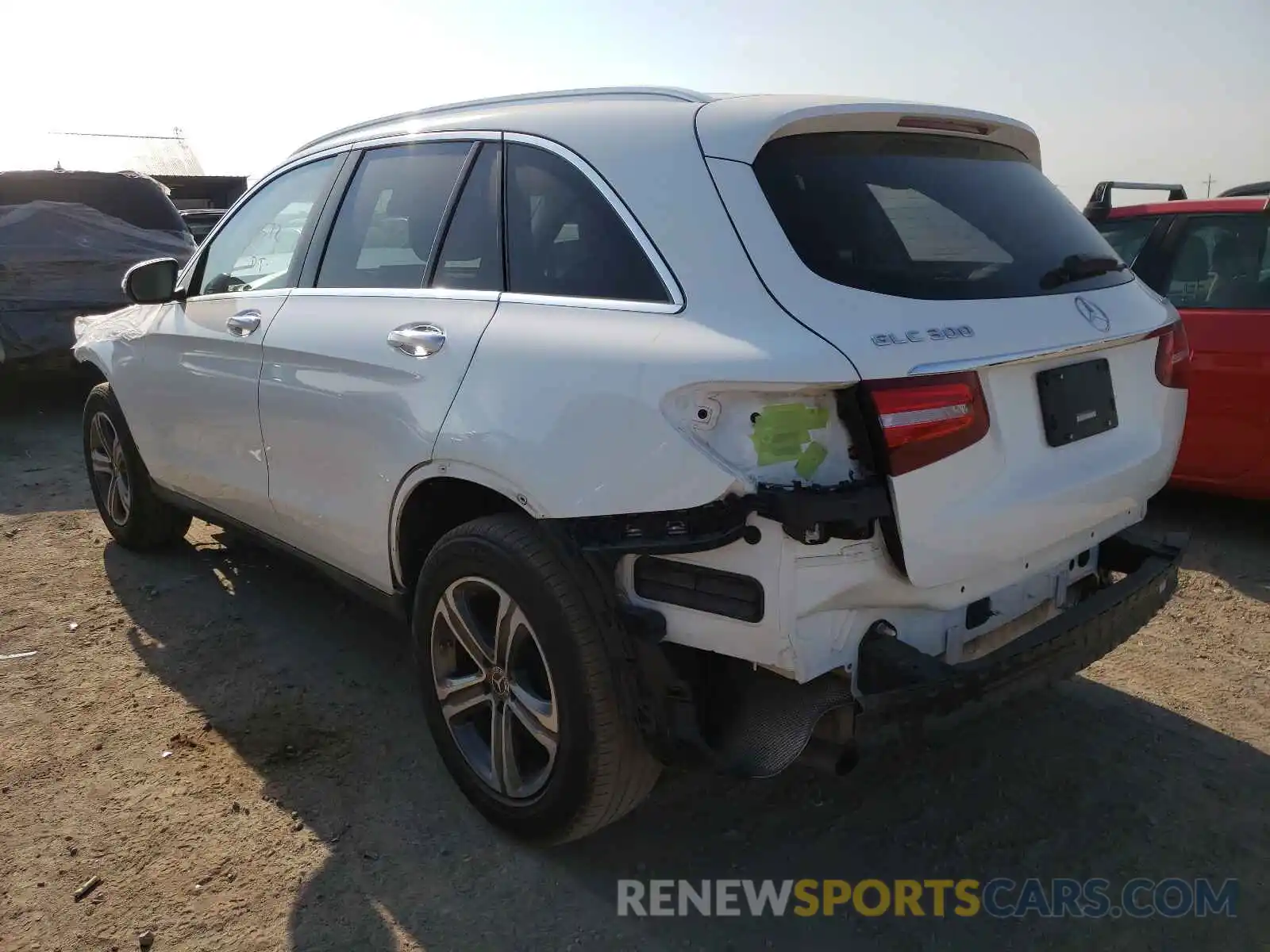 3 Photograph of a damaged car WDC0G4KB3KF594594 MERCEDES-BENZ GLC-CLASS 2019