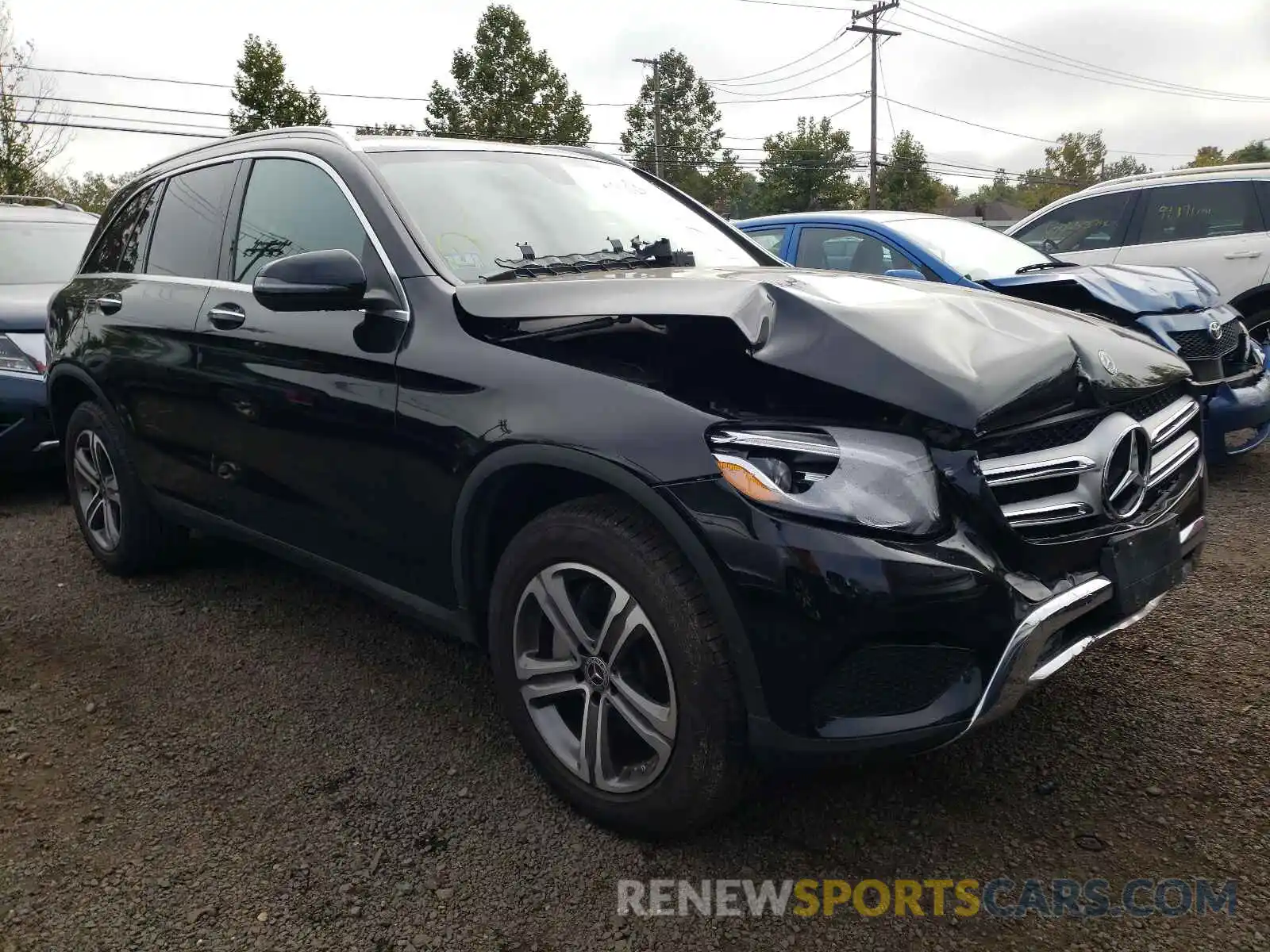 1 Photograph of a damaged car WDC0G4KB3KF667866 MERCEDES-BENZ GLC-CLASS 2019