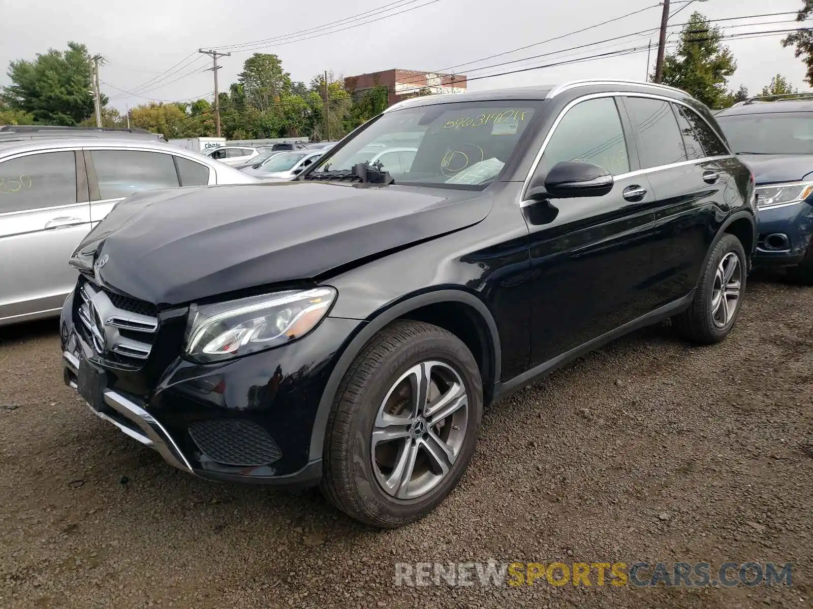 2 Photograph of a damaged car WDC0G4KB3KF667866 MERCEDES-BENZ GLC-CLASS 2019