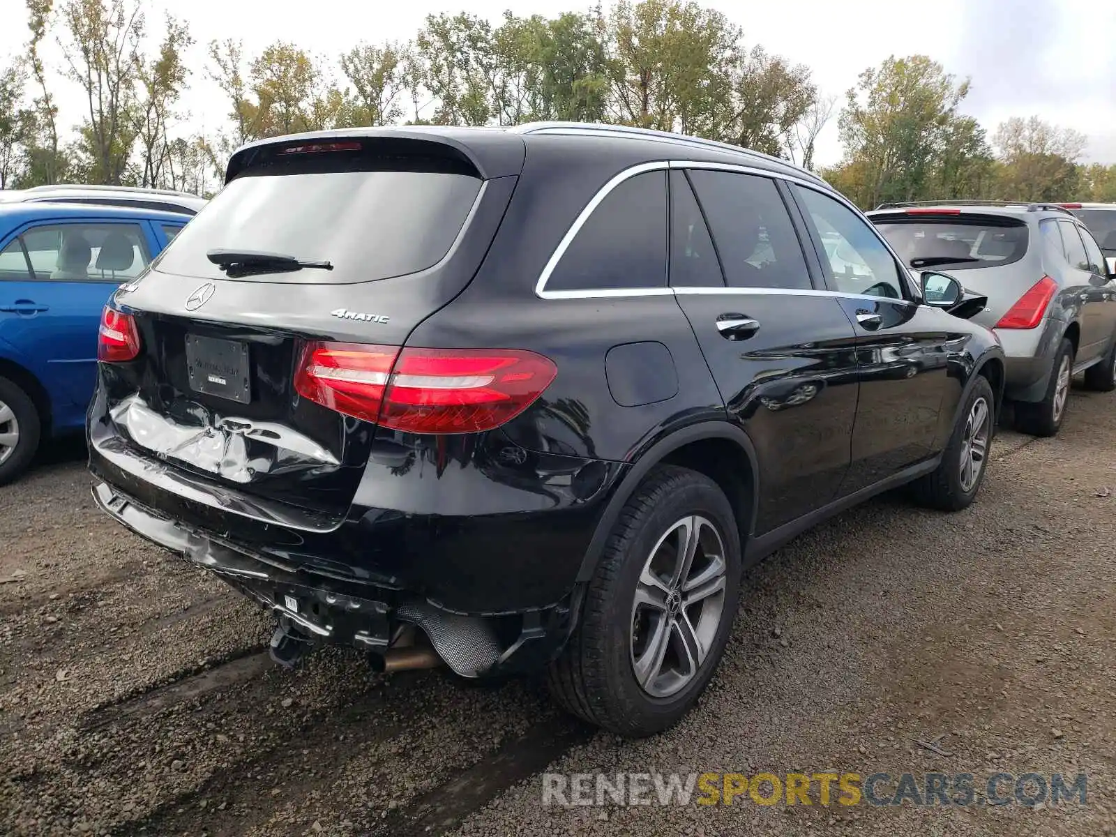 4 Фотография поврежденного автомобиля WDC0G4KB3KF667866 MERCEDES-BENZ GLC-CLASS 2019