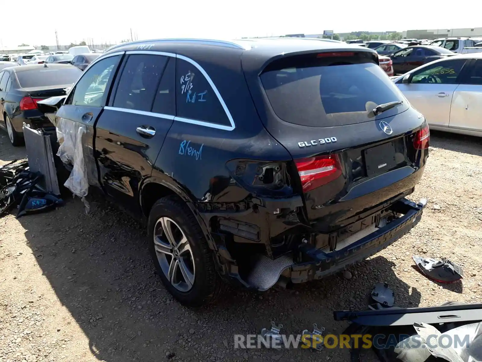 3 Photograph of a damaged car WDC0G4KB3KF670492 MERCEDES-BENZ GLC-CLASS 2019