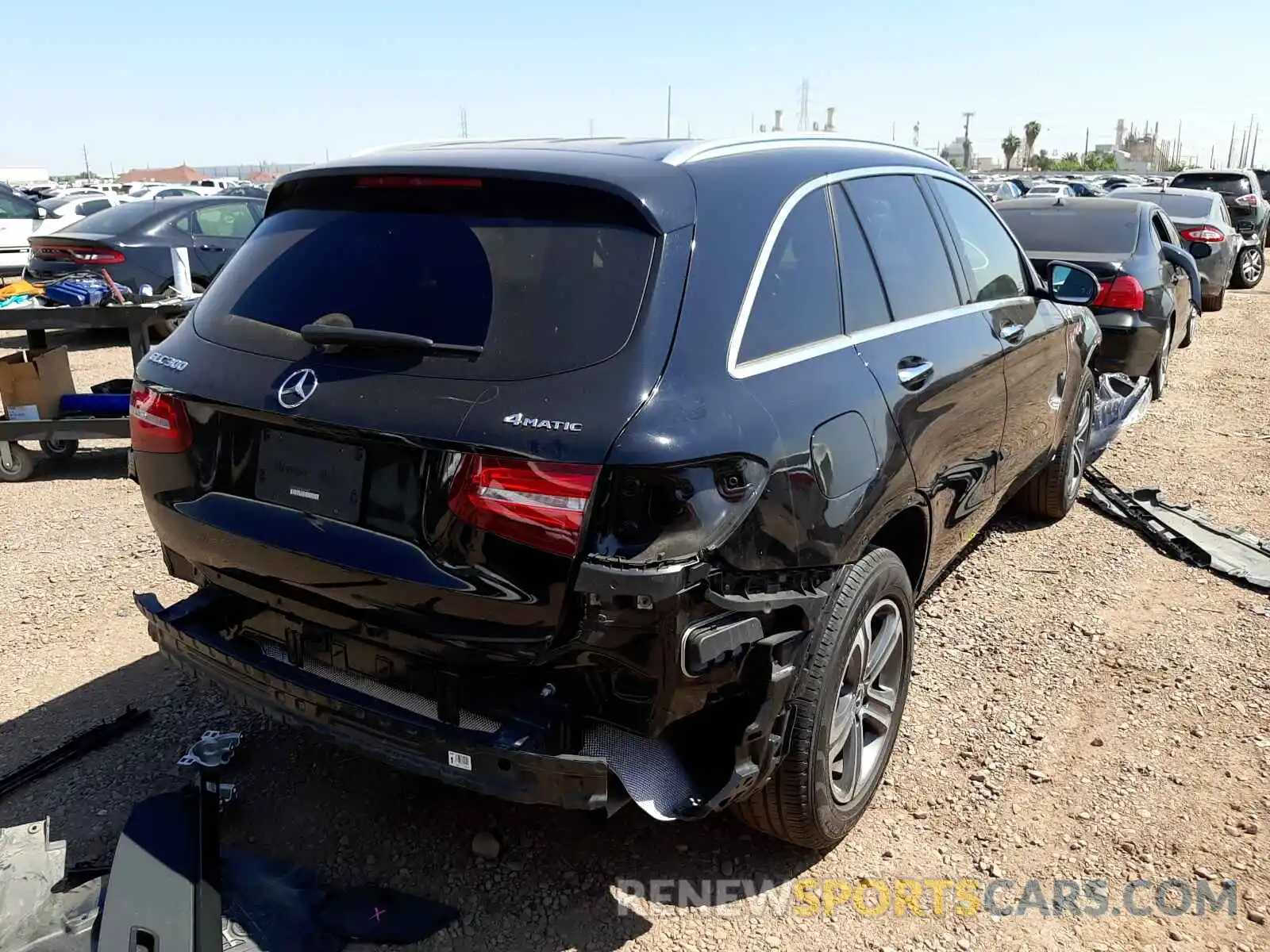 4 Photograph of a damaged car WDC0G4KB3KF670492 MERCEDES-BENZ GLC-CLASS 2019