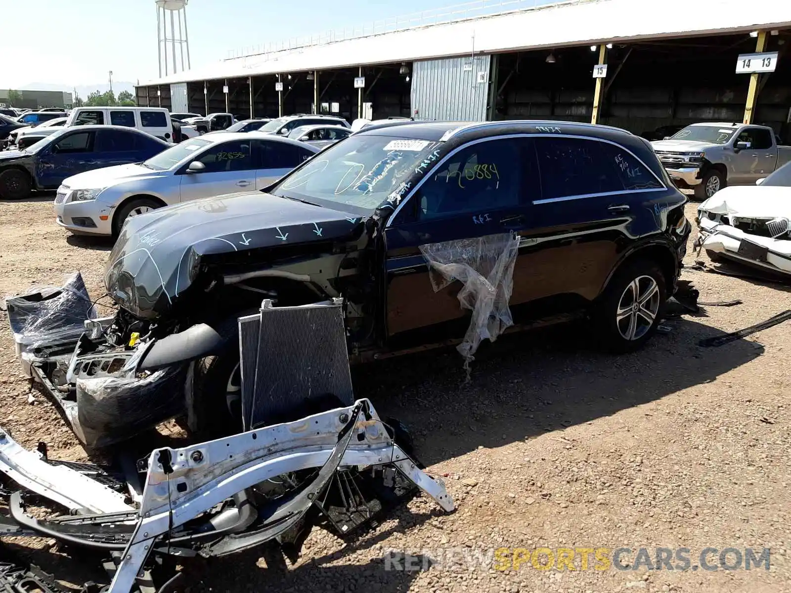 9 Photograph of a damaged car WDC0G4KB3KF670492 MERCEDES-BENZ GLC-CLASS 2019