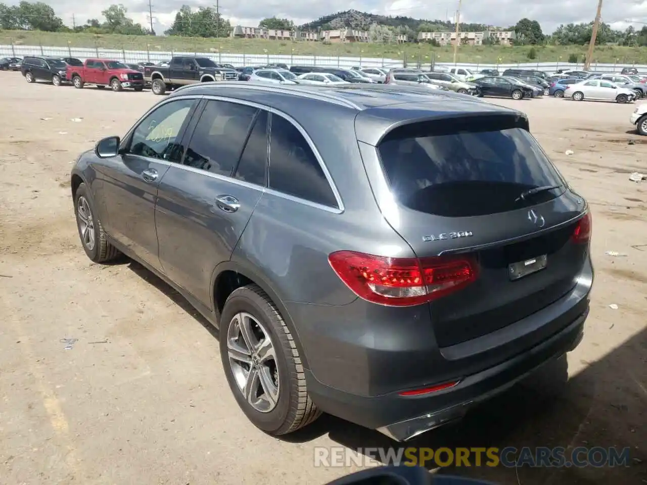 3 Photograph of a damaged car WDC0G4KB3KV127116 MERCEDES-BENZ GLC-CLASS 2019